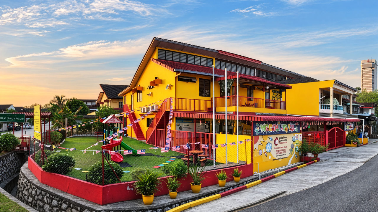Exterior of LOE Preschool Seksyen 4, Shah Alam, Selangor