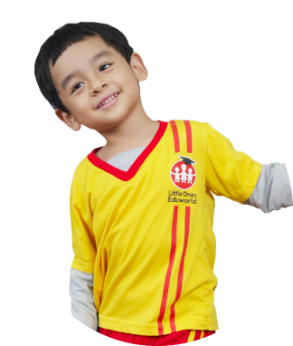 A child demonstrating what they have learned